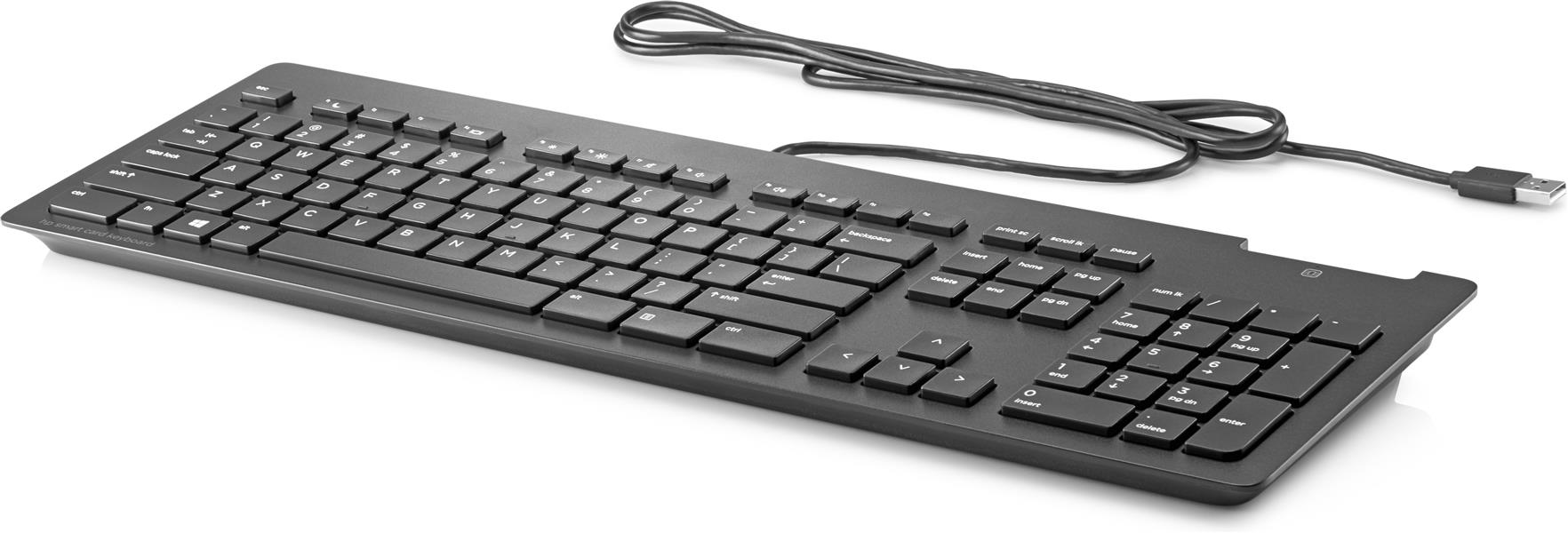 HP Business Slim Smartcard toetsenbord USB Zwart