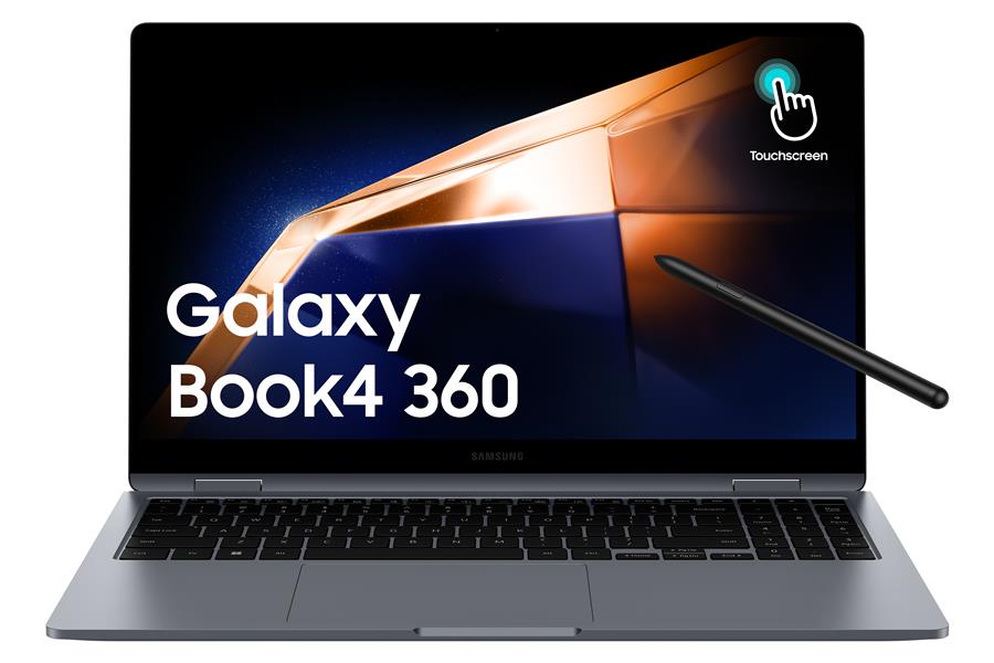 Samsung Galaxy Book4 360 Laptop 39 6 cm 15 6 Touchscreen Full HD Intel Core 7 150U 16 GB LPDDR5x-SDRAM 512 GB SSD Wi-Fi 6E 802 11ax Windows 11 Home Gr
