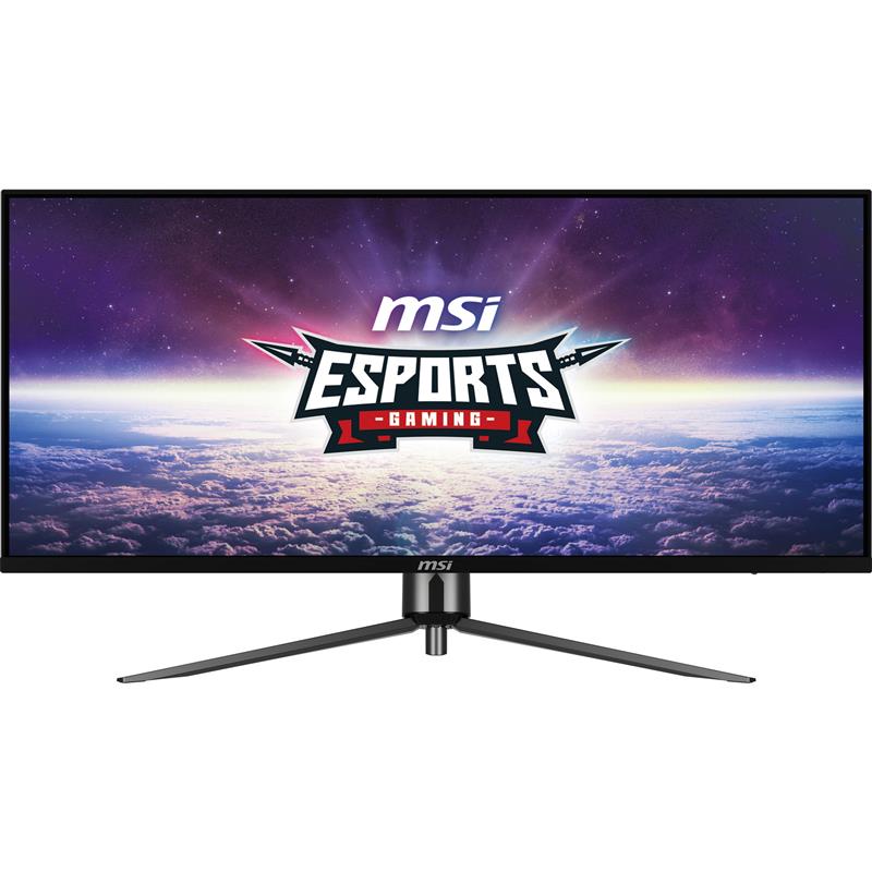 MSI MAG401QR computer monitor 101,6 cm (40"") 3440 x 1440 Pixels UltraWide Quad HD Zwart