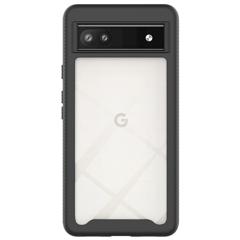 Google Pixel 6a - 360 Full Cover Defense Case - Black