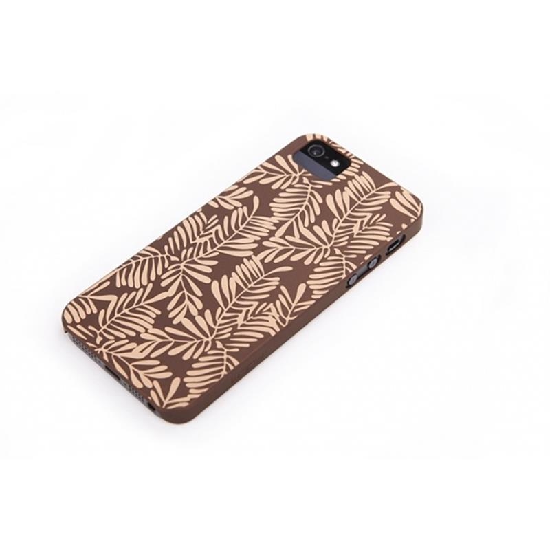 Rock Luxurious Case Apple iPhone 5 5S SE Coffee