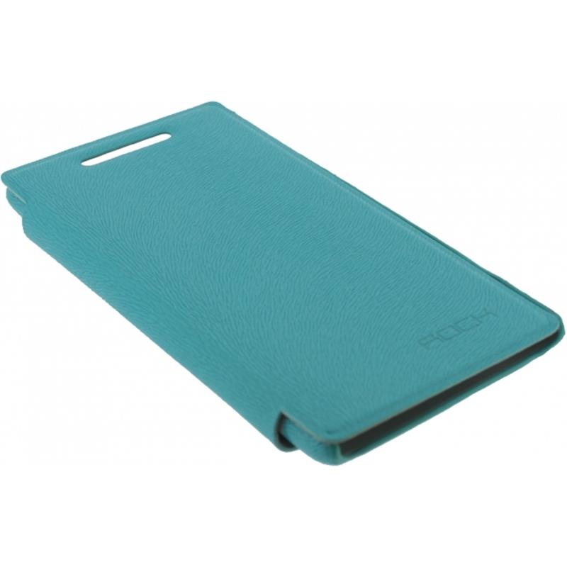 Rock Big City Leather Flip Case HTC Windows 8S Light Blue