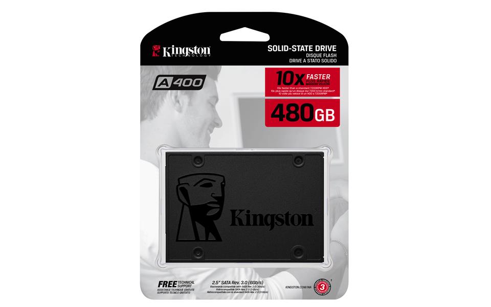 Kingston Technology A400 2.5"" 480 GB SATA III TLC