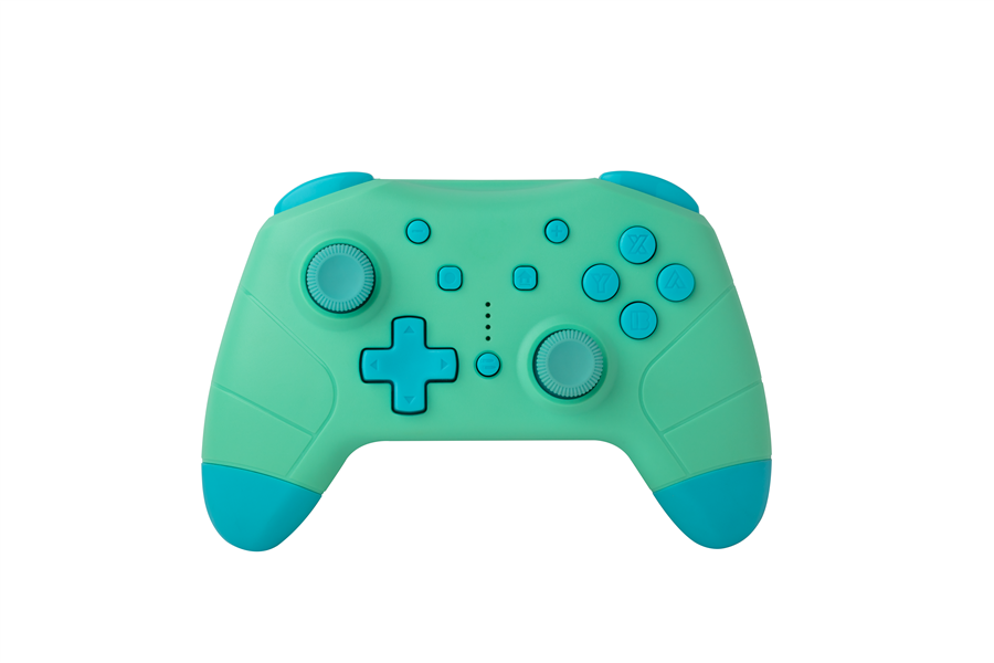 Nintendo Switch - Draadloze Bluetooth Controller - Groen met Blauw