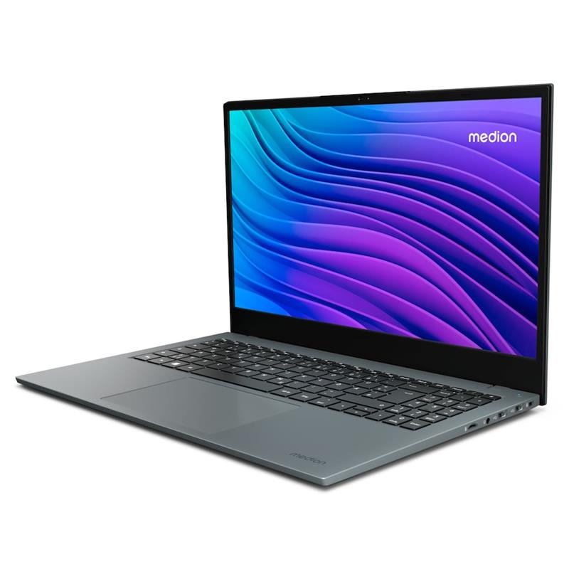 MEDION E15433 Intel® Core™ i7 i7-1255U Laptop 39,6 cm (15.6"") Full HD 16 GB DDR4-SDRAM 1 TB SSD Wi-Fi 5 (802.11ac) Windows 11 Home Zilver