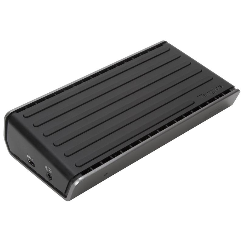 Targus DOCK180EUZ notebook dock & poortreplicator Bedraad USB 3.2 Gen 2 (3.1 Gen 2) Type-C Zwart