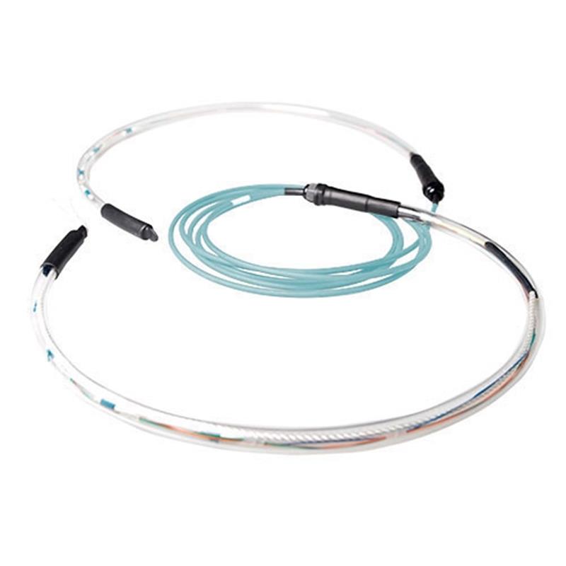 ACT 190 meter Multimode 50/125 OM3 indoor/outdoor kabel 4 voudig met LC connectoren