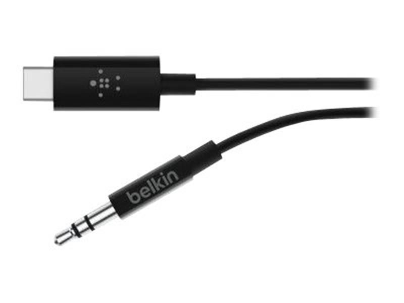 Belkin F7U079BT06-BLK audio kabel 1,8 m 3.5mm Zwart