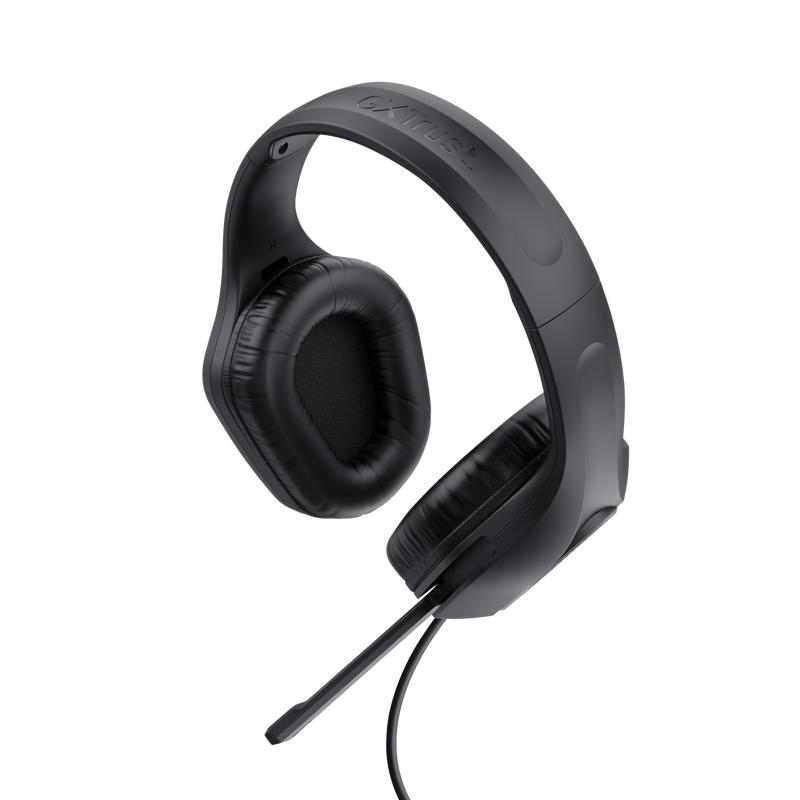 Trust GXT 415 Zirox Headset Bedraad Hoofdband Gamen Zwart