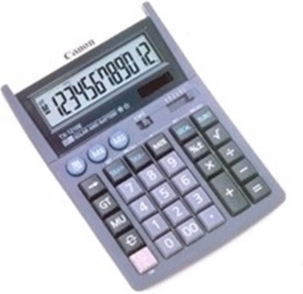 Canon TX-1210E calculator Desktop Rekenmachine met display Lila