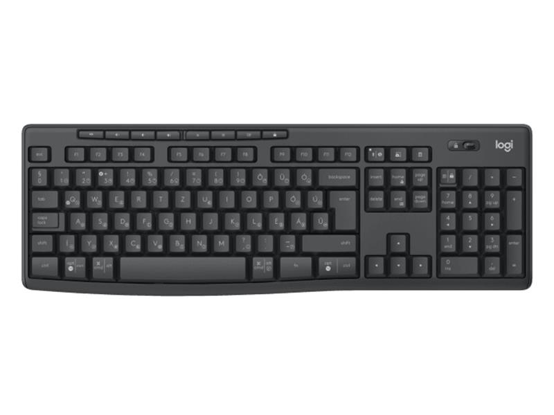 Logitech MK370 Combo for Business toetsenbord Inclusief muis RF-draadloos + Bluetooth QWERTY Hebreeuws Grafiet