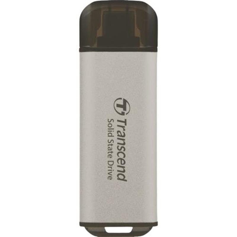 Transcend ESD300S External SSD 512 GB USB Type-C 10 Gbps 1050 950 MB s Silver