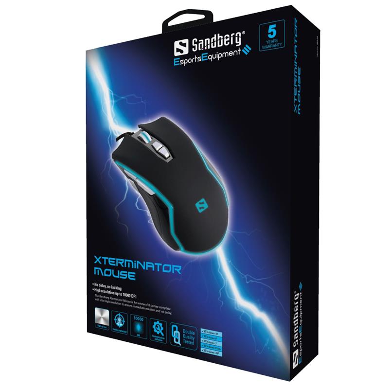 Sandberg Xterminator Mouse 10000 DPI