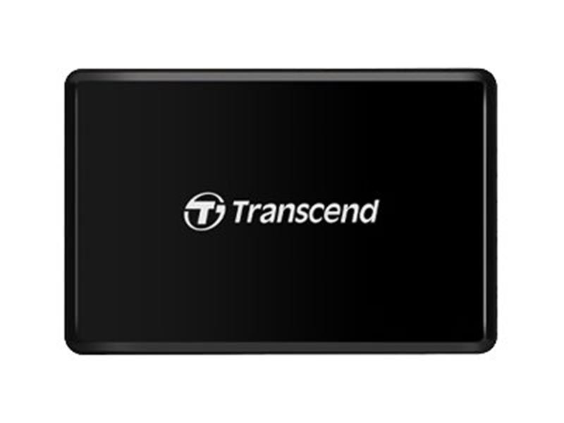 Transcend RDF8 geheugenkaartlezer Zwart Micro-USB