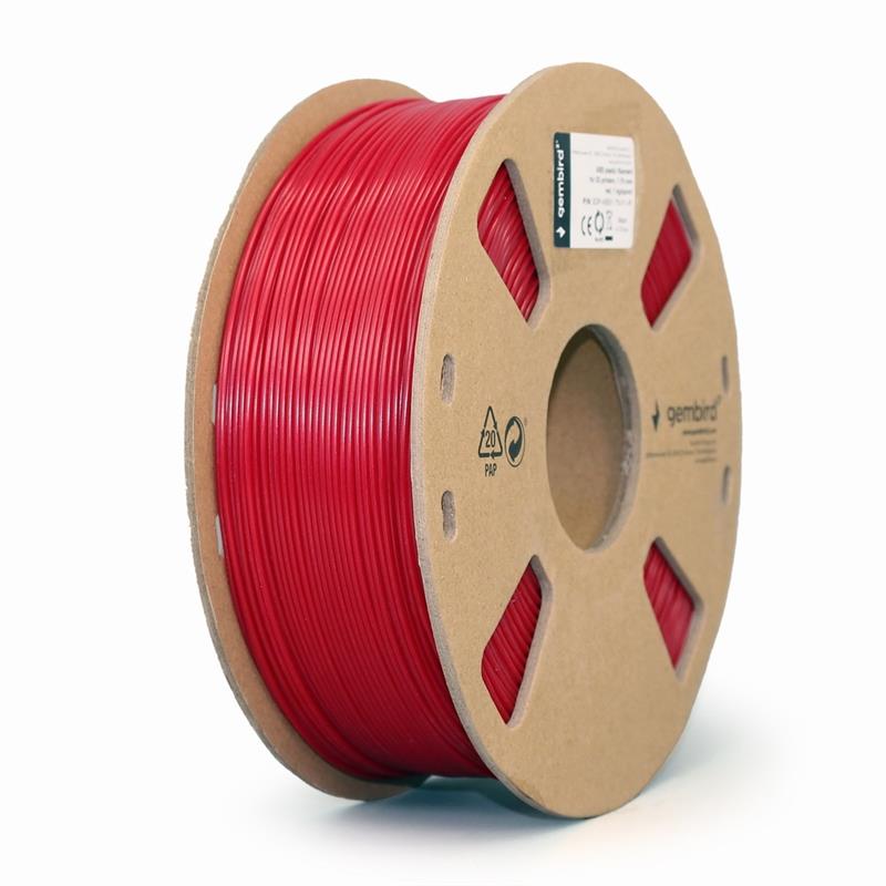 ABS Filament Rood 1 75 mm 1 kg
