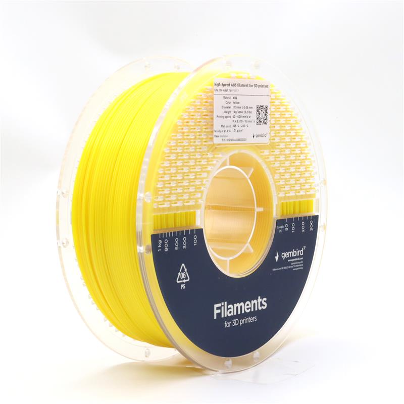 High Speed ABS Filament Geel 1 75 mm 1 kg