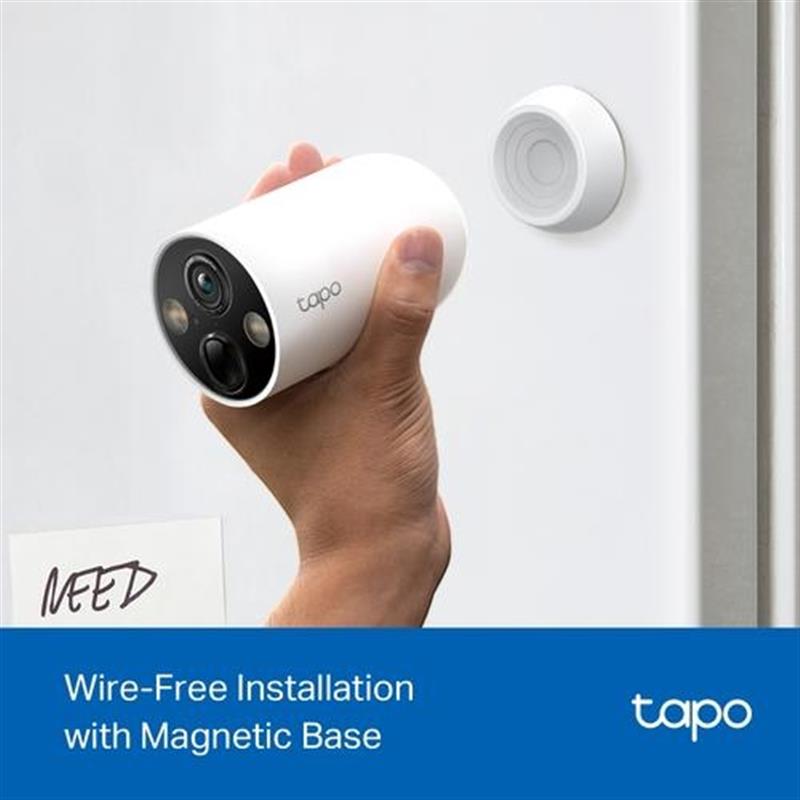 TP-Link Tapo C425 Rond IP-beveiligingscamera Buiten 2560 x 1440 Pixels Plafond/muur
