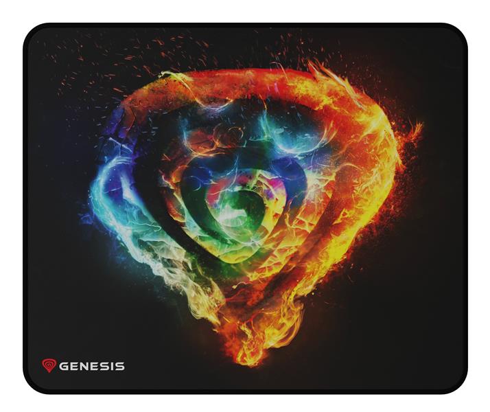 GENESIS Carbon 500 M Fire G2 Game-muismat Meerkleurig