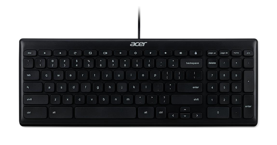 Acer DP.PR2EE.X71 toetsenbord USB QWERTY US International Zwart