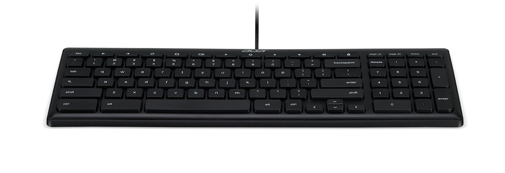 Acer DP.PR2EE.X71 toetsenbord USB QWERTY US International Zwart