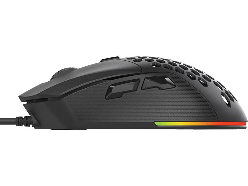 Sandberg FlexCover 6D Gamer Mouse muis Ambidextrous USB Type-A 12800 DPI