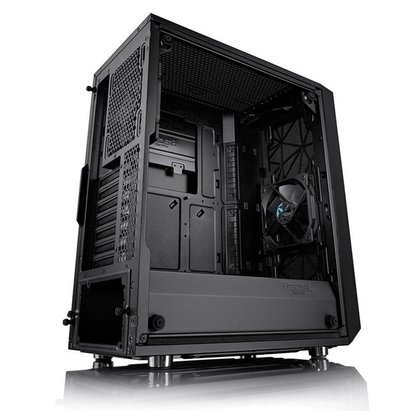 Fractal Design Meshify C – TG Midi Tower Zwart, Transparant