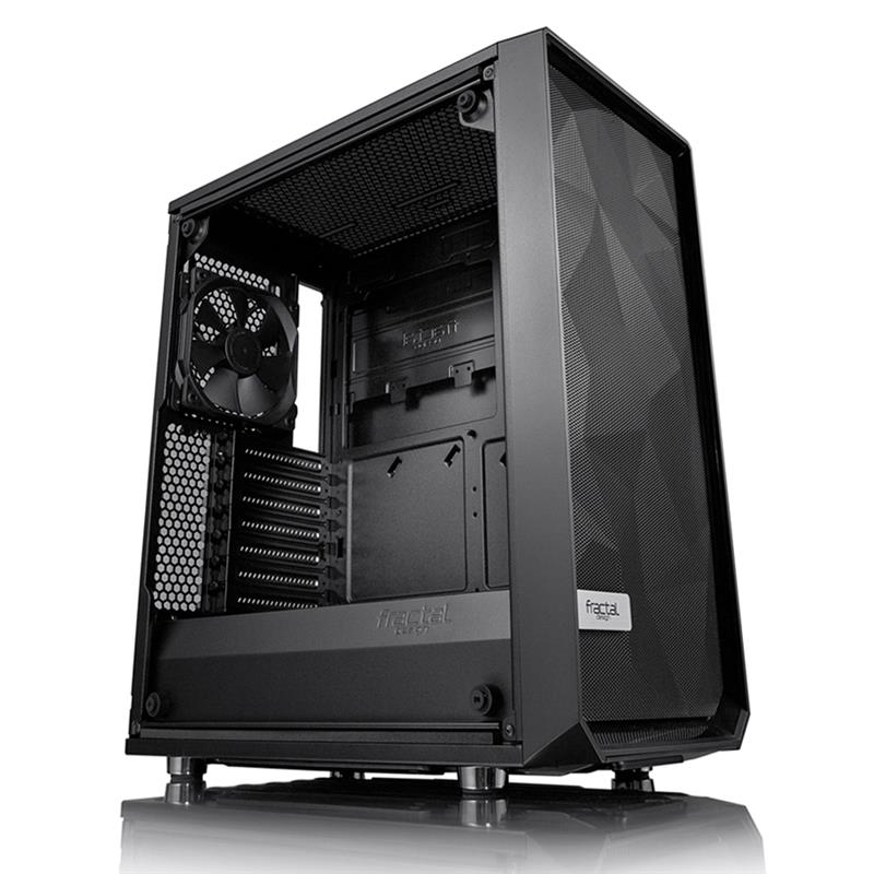 Fractal Design Meshify C – TG Midi Tower Zwart, Transparant