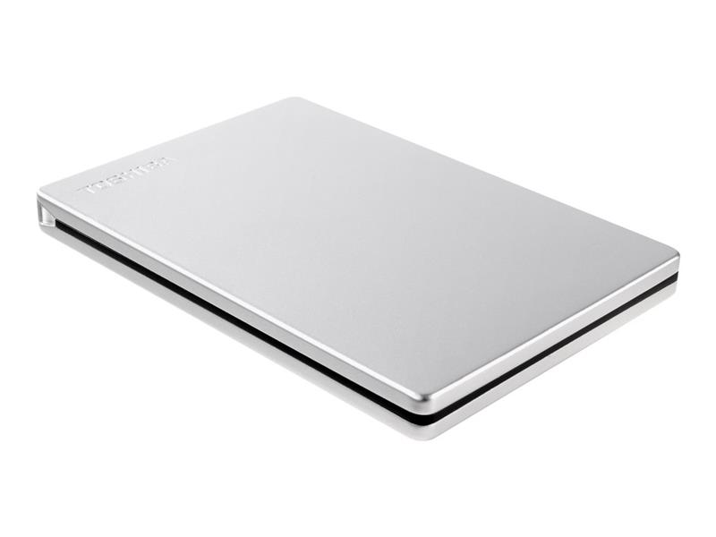 Toshiba Canvio Slim externe harde schijf 2000 GB Zilver