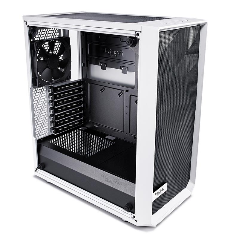 Fractal Design Meshify C - TG Midi Tower Transparant, Wit