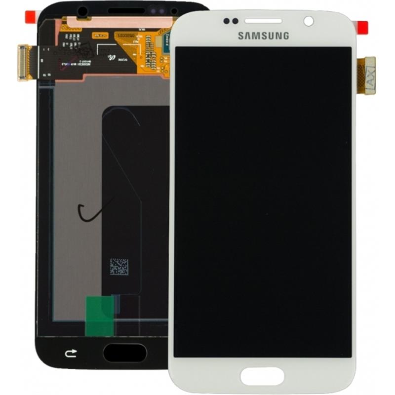  Samsung LCD-Display incl Touchscreen Galaxy S6 White