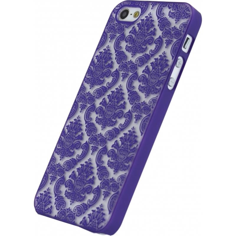 Xccess Barock Cover Apple iPhone 5 5S SE Purple