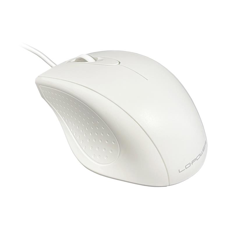 LC power LC-m710W optical USB mouse 800dpi white