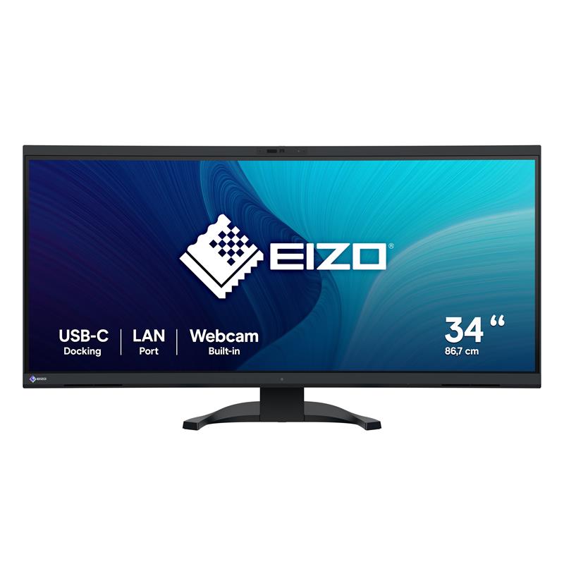 EIZO FlexScan EV3450XC-BK computer monitor 86,6 cm (34.1"") 3440 x 1440 Pixels UltraWide Quad HD LED Zwart