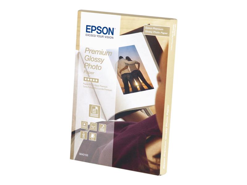 Epson Premium Glossy Photo Paper - 10x15cm - 40 Vellen