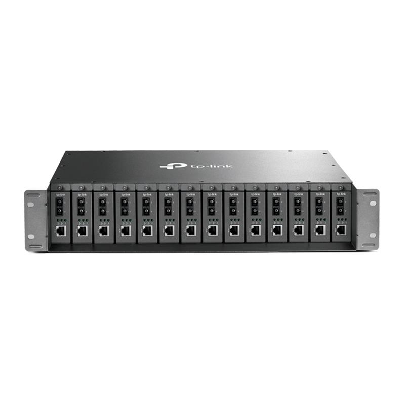 TP-LINK TL-MC1400 netwerkchassis 2U