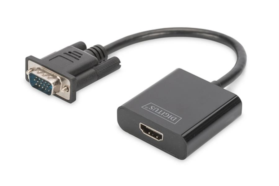 VGA - HDMI CONVERTER AUDIO FU