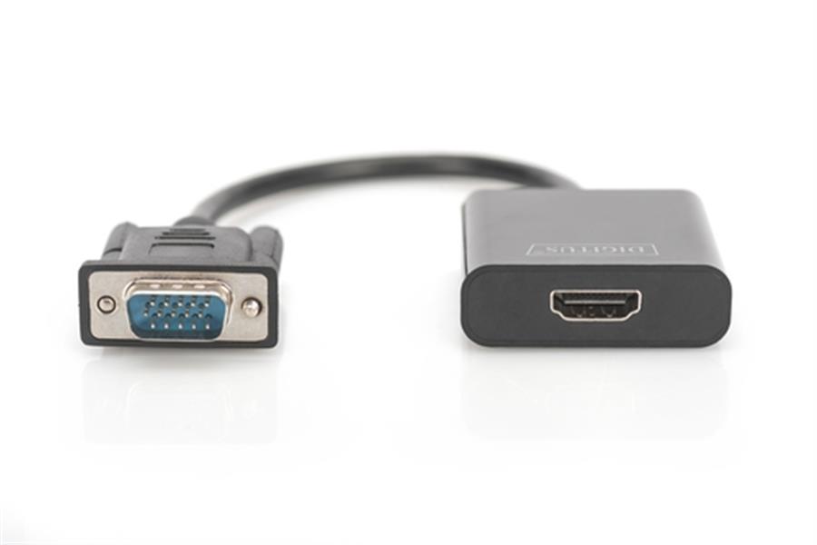 VGA - HDMI CONVERTER AUDIO FU