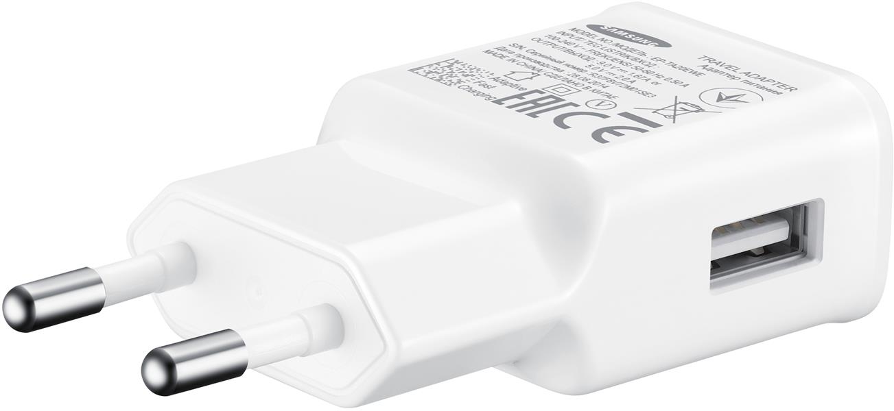 EP-TA20EWEUGWW Samsung Quick Travel Charger incl Micro USB Cable 2 0A White Bulk
