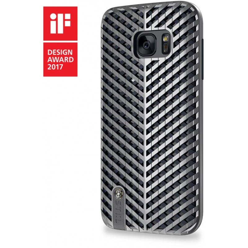 STI:L Kaiser Protective Case Samsung Galaxy S7 Silver