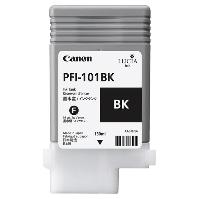 Canon PFI-101BK Origineel Zwart