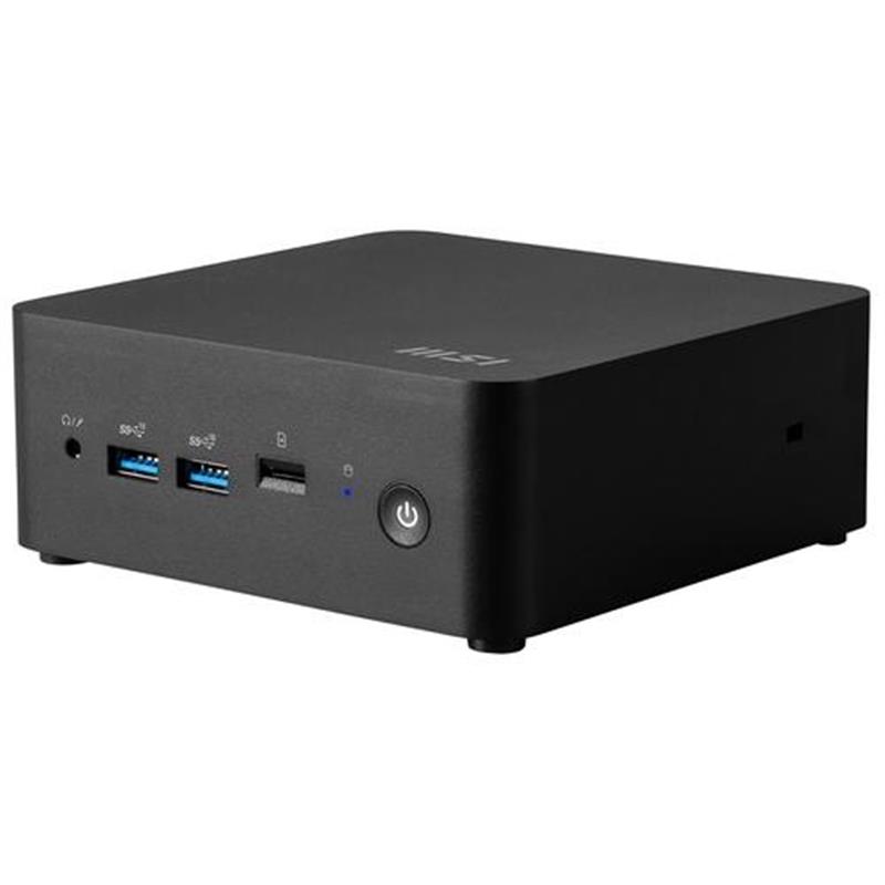 MSI Cubi NUC 13MQG-071EU Intel® Core™ i5 1345U 8 GB DDR5-SDRAM 512 GB SSD Windows 11 Pro Mini PC Zwart