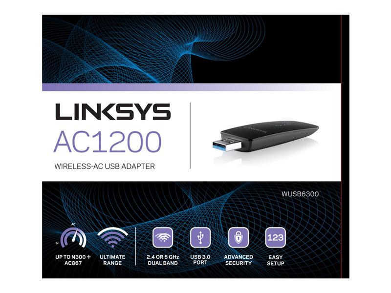 Linksys WUSB6300 USB 867 Mbit/s