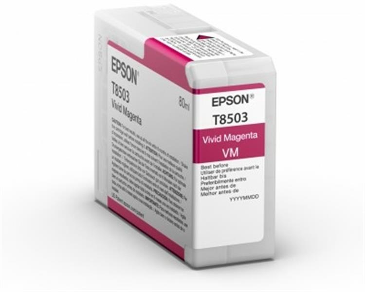 Epson T8503 inktcartridge 1 stuk(s) Origineel Helder magenta