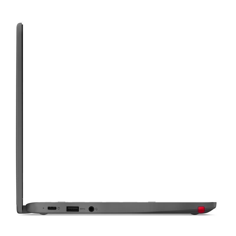 Lenovo 500e Yoga Chromebook Intel® N N100 31 cm (12.2"") Touchscreen WUXGA 8 GB LPDDR5-SDRAM 64 GB eMMC Wi-Fi 6E (802.11ax) ChromeOS Grijs