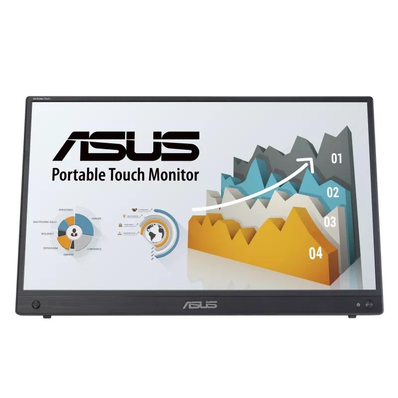 ASUS ZenScreen MB16AMTR computer monitor 39,6 cm (15.6"") 1920 x 1080 Pixels Full HD LCD Touchscreen Zwart