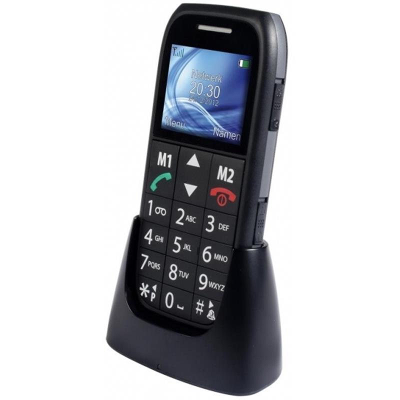 FM-7500 Fysic Big Button Comfort GSM Black actie pakket 5 1 gratis