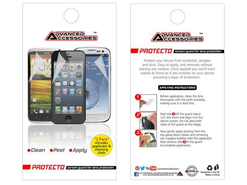 2 Pack - AA Iphone 6 Plus Screen Protectors / Guards