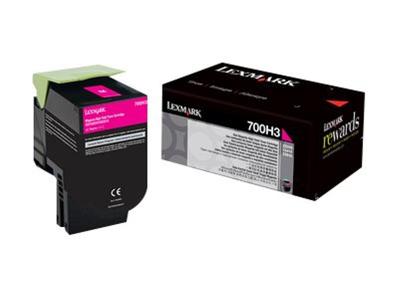 Lexmark 70C0H30 tonercartridge Origineel Magenta 1 stuk(s)