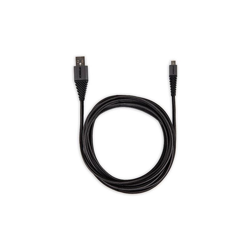 OtterBox Nylon Braided Charge Sync Cable Micro USB 2m Black