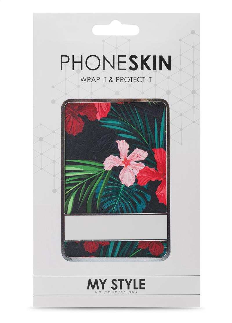 My Style PhoneSkin For Apple iPhone X Red Caribbean Flower